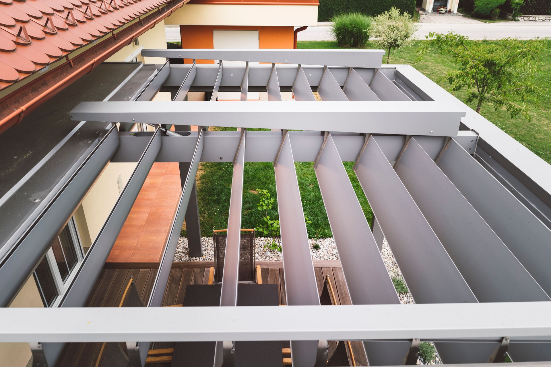 Schöne Luxus-pergola