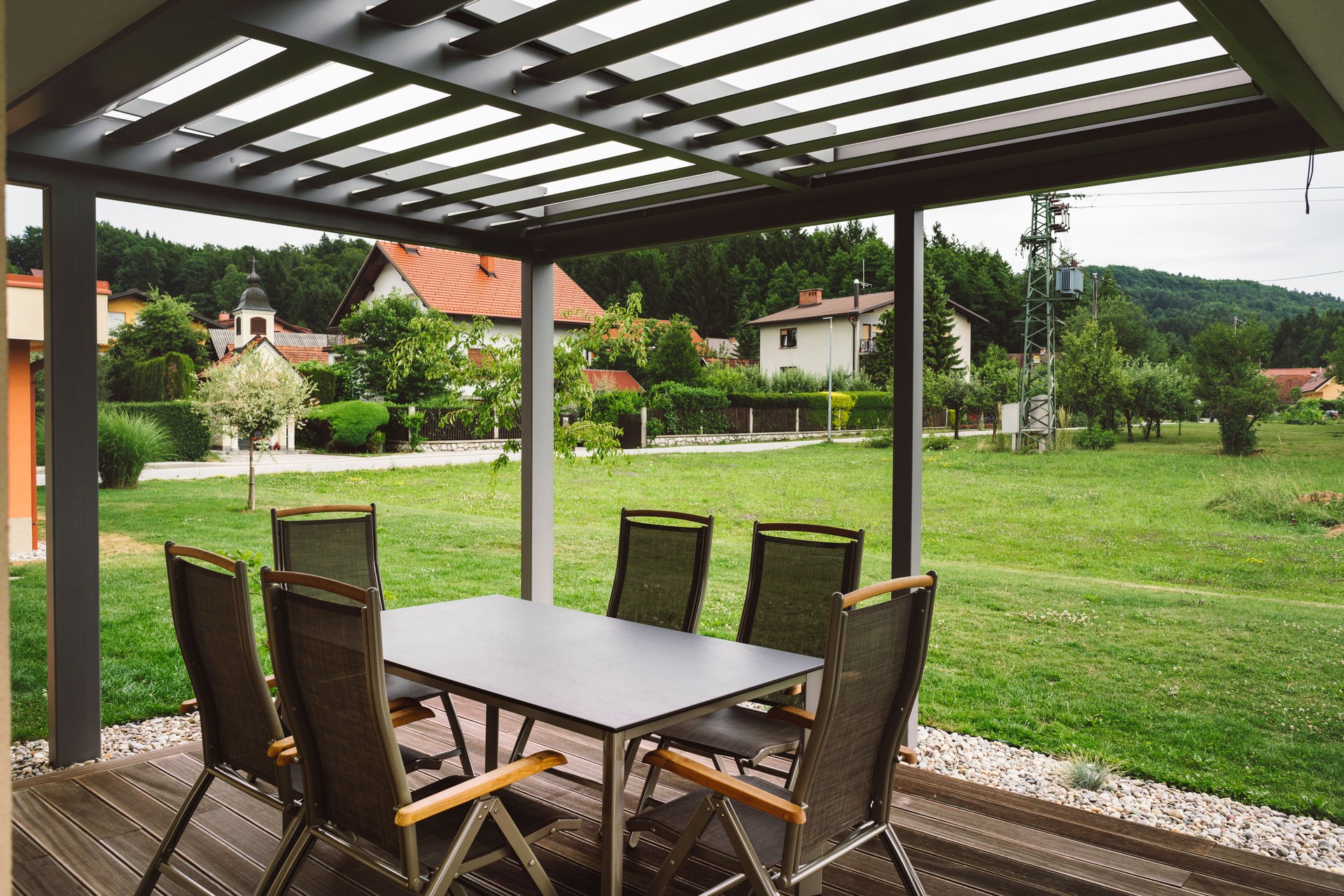 Schöne Terrasse